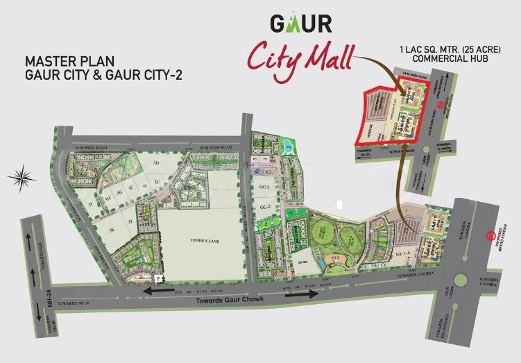 Gaur City Mall Master Plan