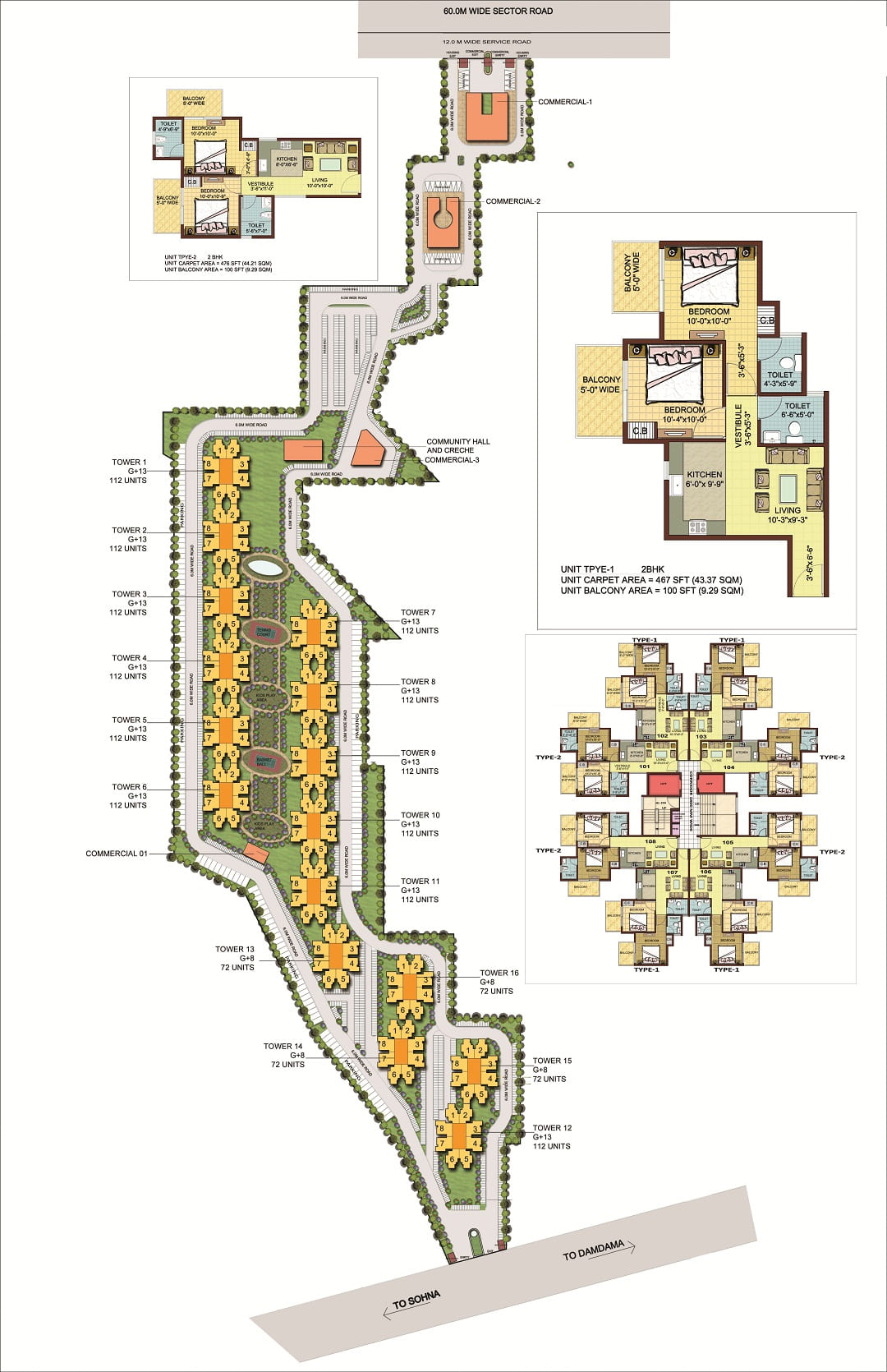 Gls Arawali Homes Master Plan