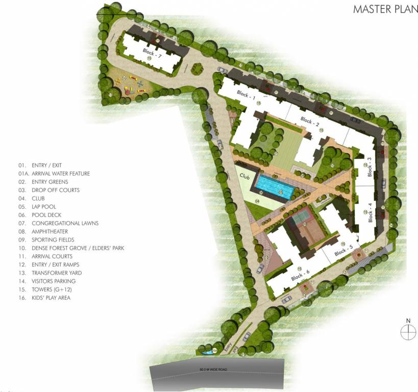 Godrej Hillside Master Plan