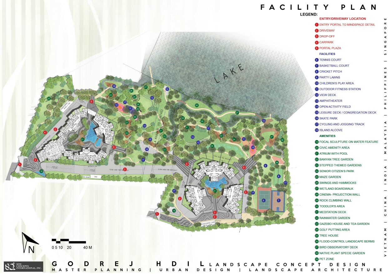 Godrej Lake Gardens Master Plan