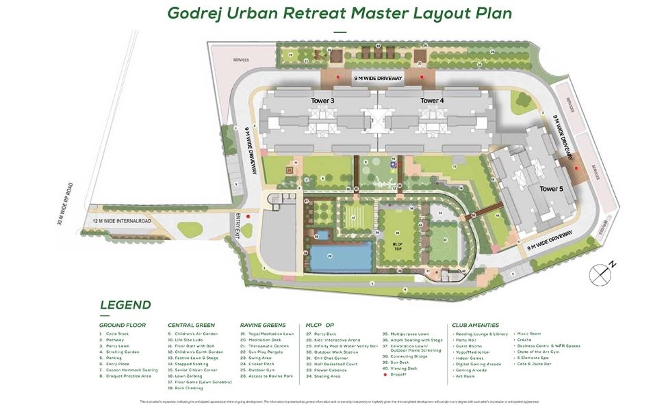 Godrej Urban Retreat Master Plan