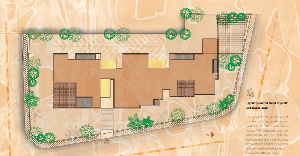 Goyal Courtyard 77 Master Plan