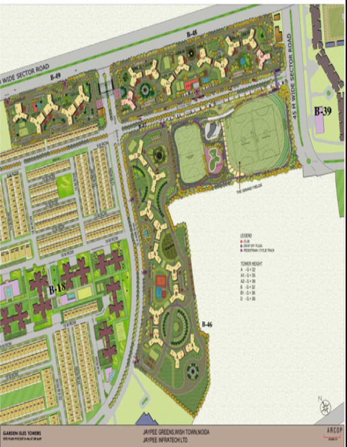 Jaypee Gardens Isles Master Plan