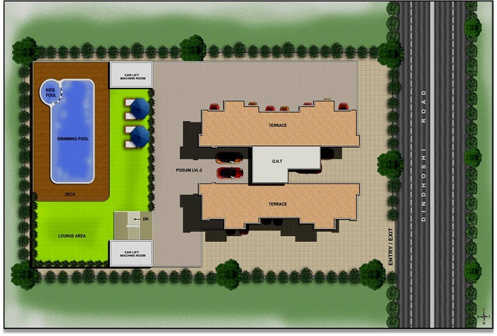 Karmvir Sky Villa Master Plan
