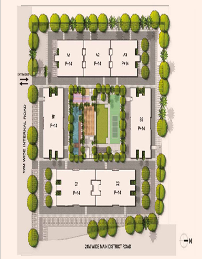 Kohinoor Abhimaan Homes Phase 3 Master Plan