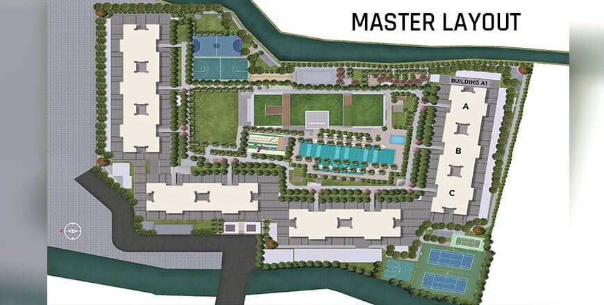 Kumar Parc Residences Master Plan