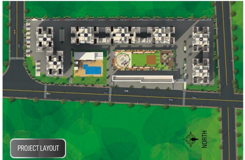 Kumar Piccadilly Master Plan Wakad, Pune