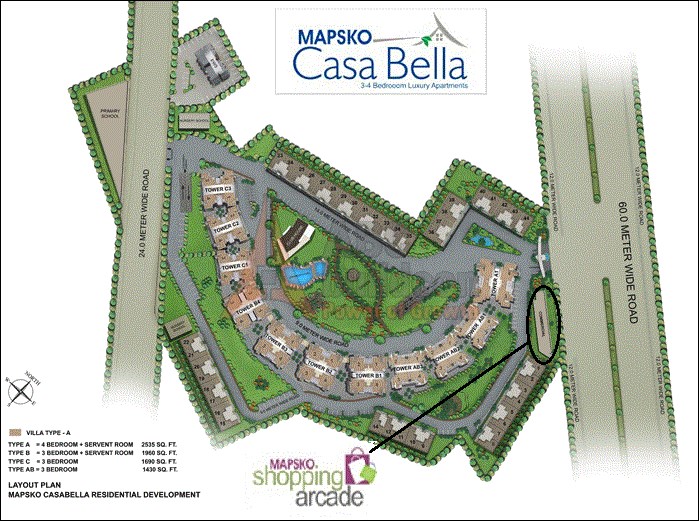 Mapsko Casa Bella Master Plan