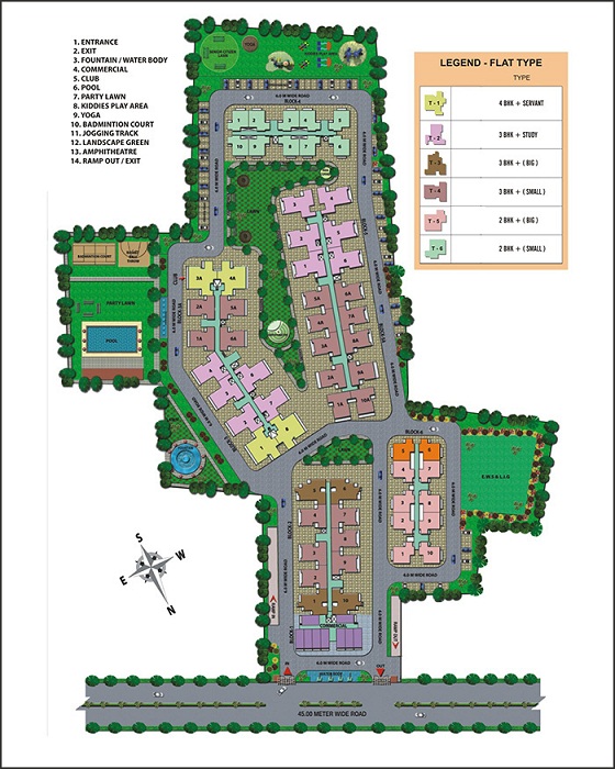 Mittal Rajnagar Residency Master Plan
