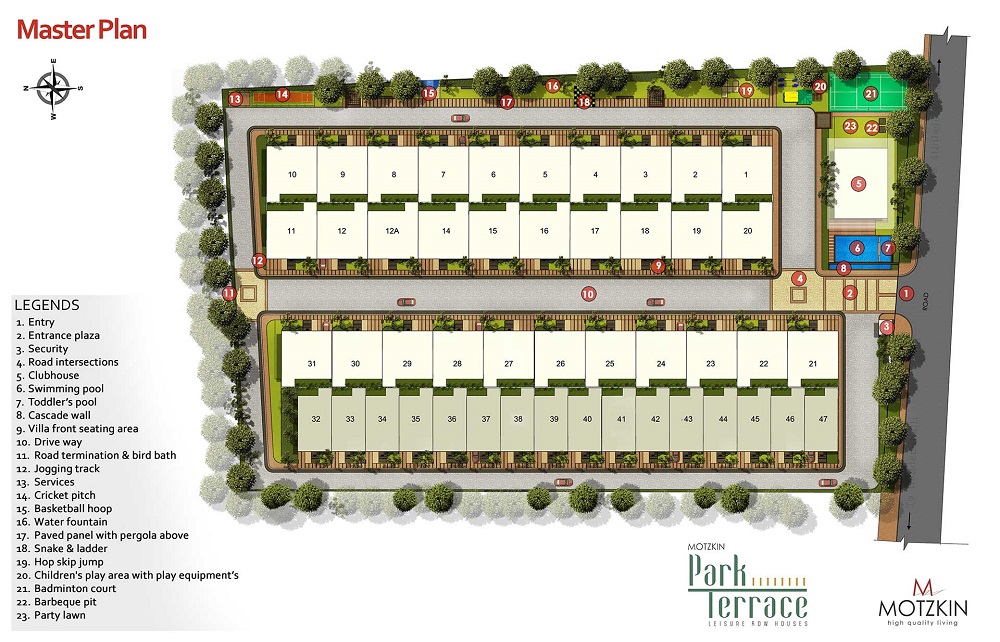 Motzkin Park Terrace Master Plan
