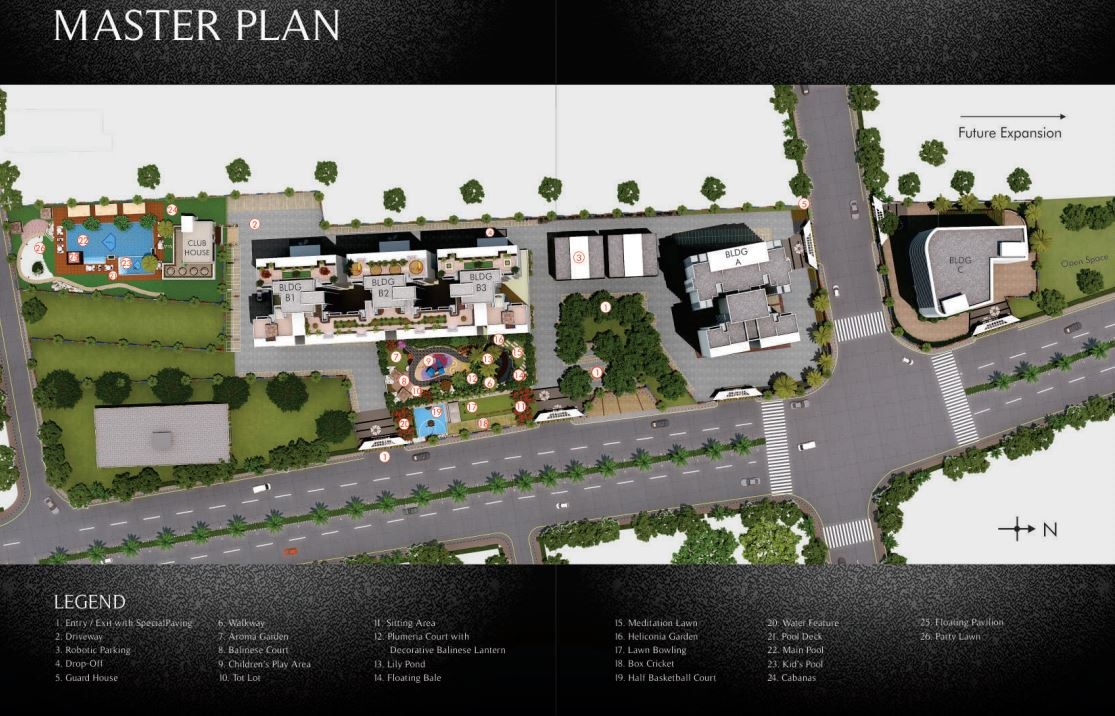 Nahar F Residences Master Plan