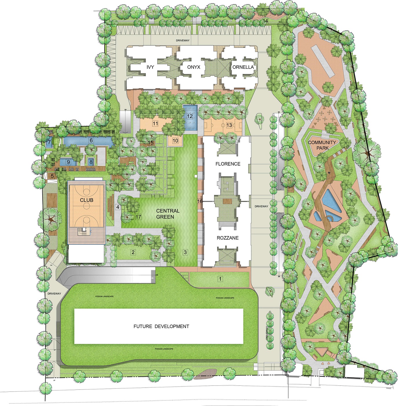 Narang Courtyard Master Plan