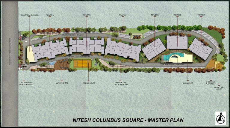 Nitesh Columbus Square Master Plan