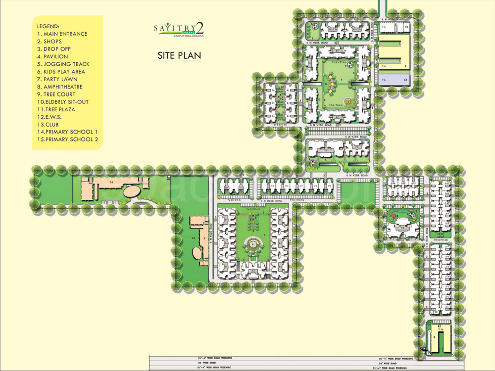 NK Savitry Greens 2 Master Plan Zirakpur, Chandigarh