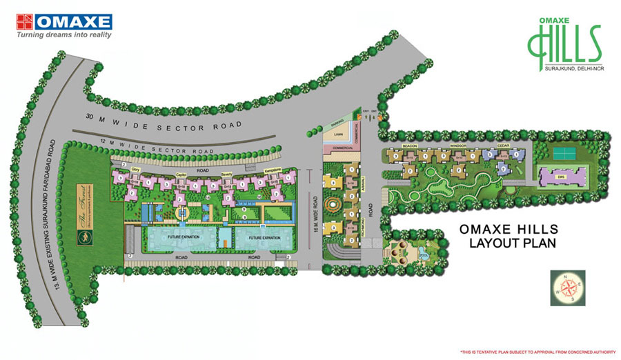 Omaxe Hills Ii Master Plan