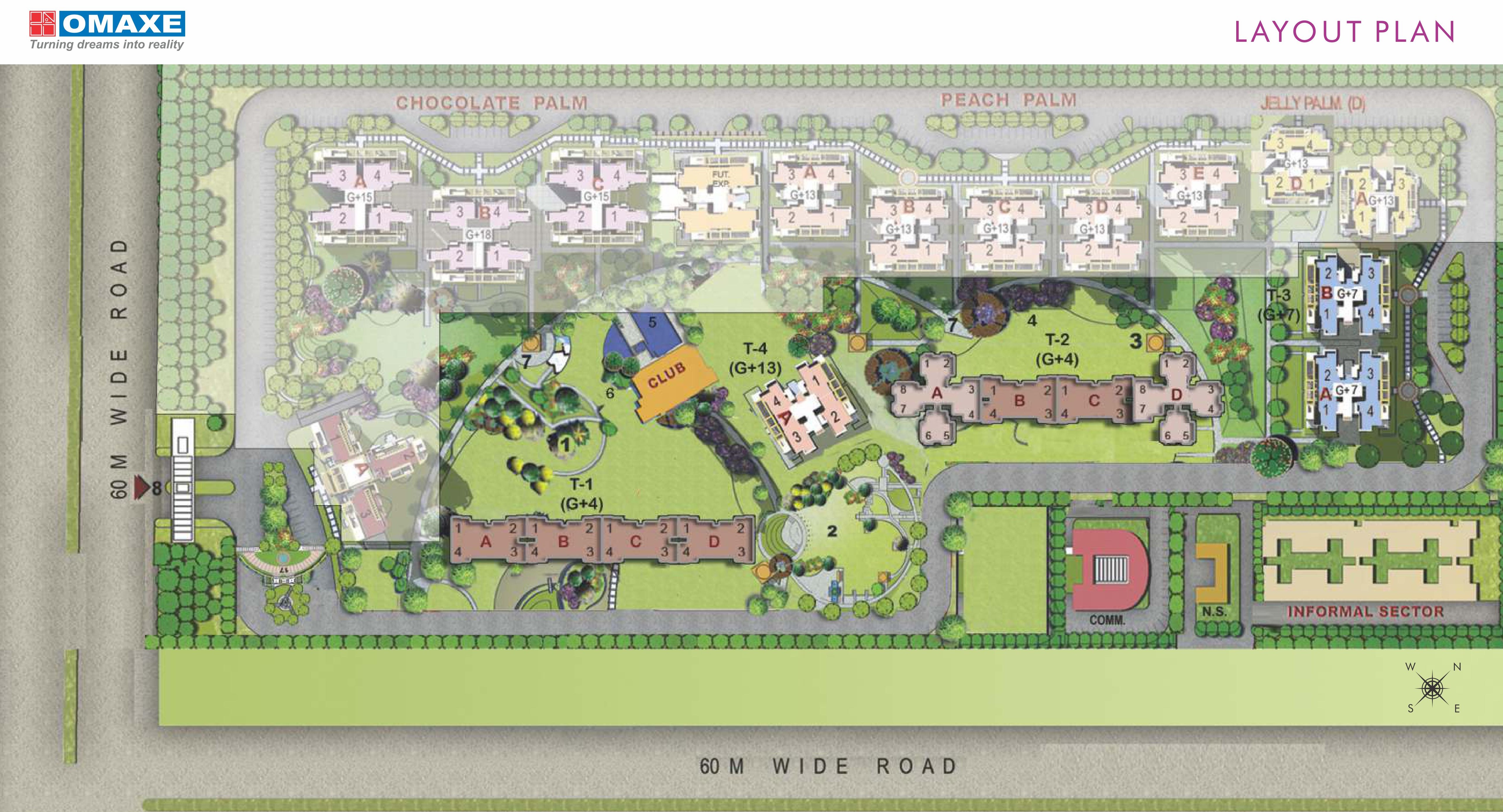Omaxe Orchid Avenue Master Plan