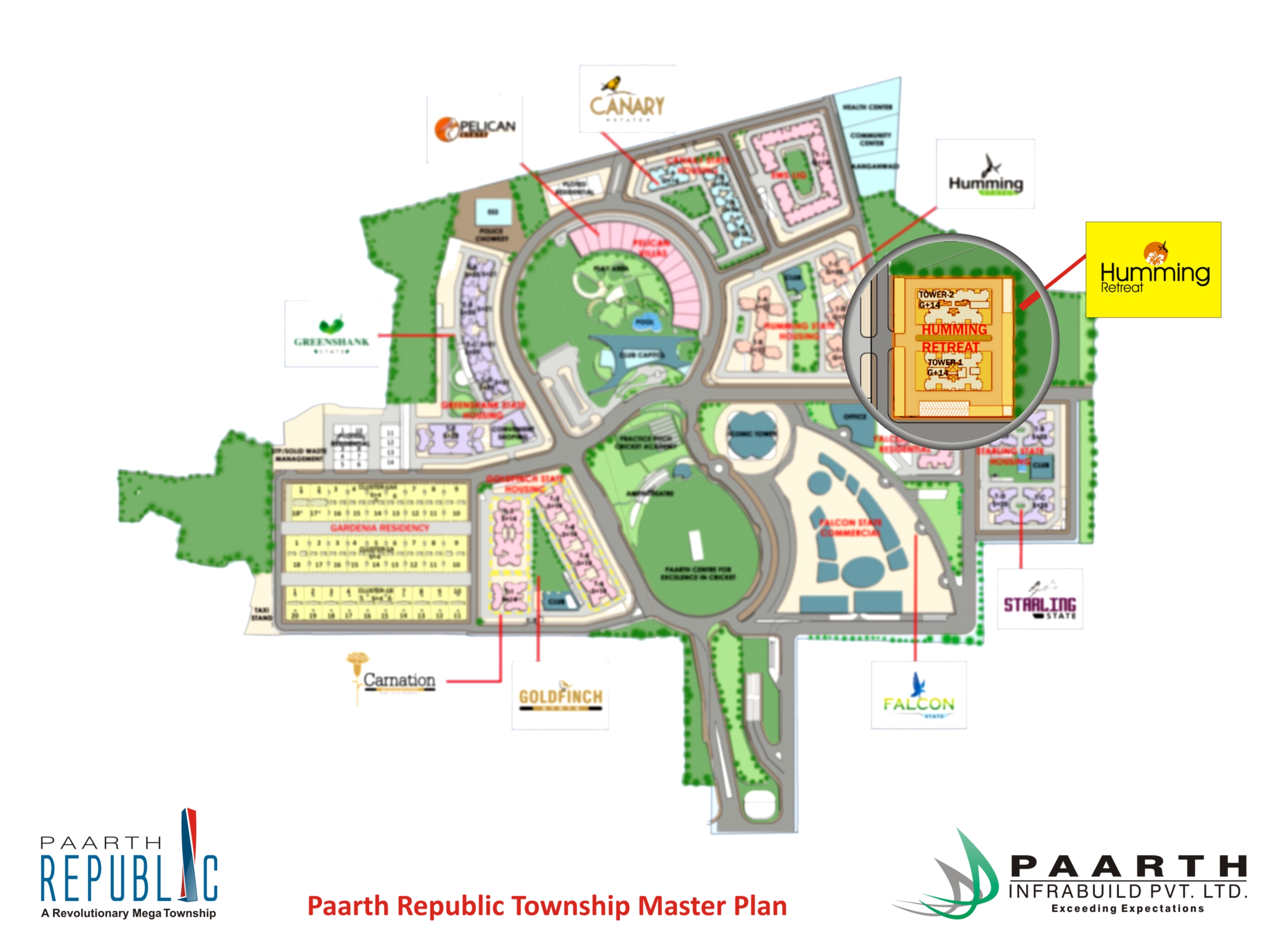 Paarth Republic Master Plan