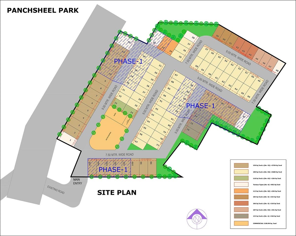 Panchsheel Park Master Plan