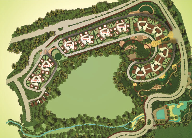 Paranjape Forest Trails The Highlands Master Plan Bhugaon, Pune