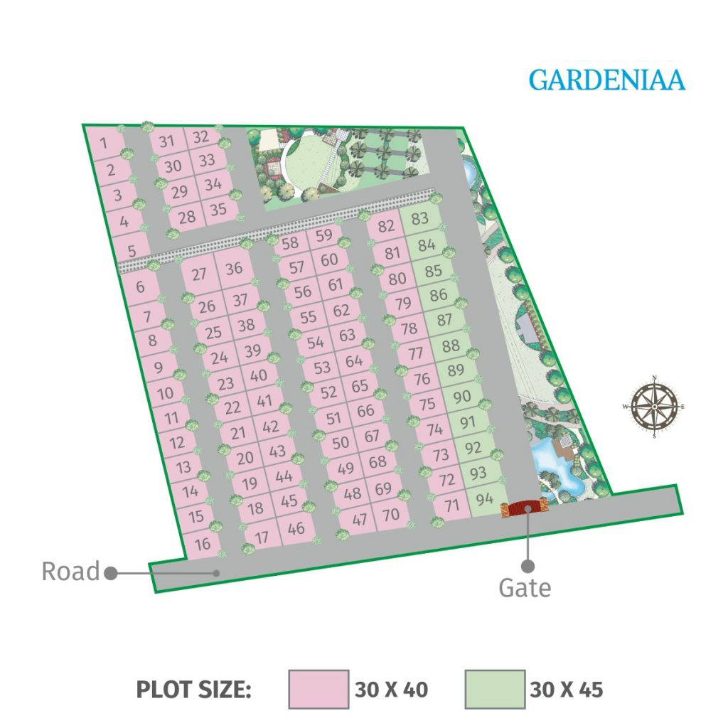 Pionier Gardeniaa Master Plan