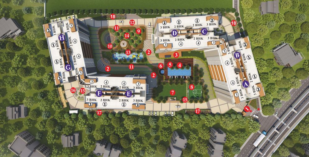 Pride Enchanta 2 Master Plan Vijayanagar, Bangalore