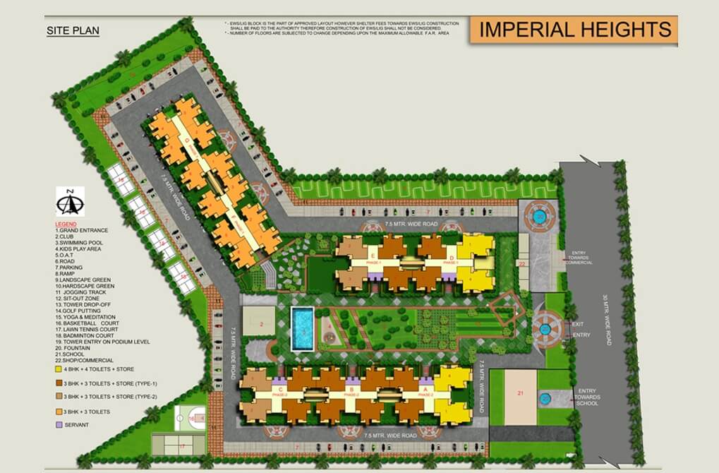 Ramprastha Imperial Heights Master Plan
