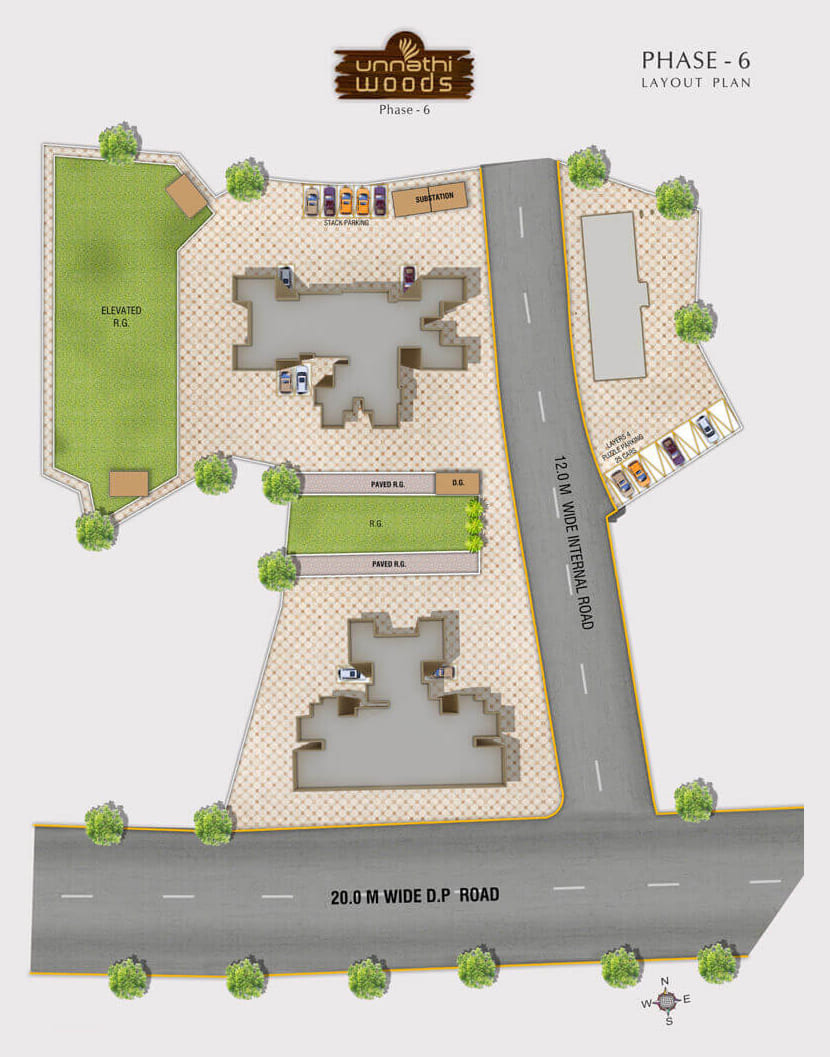 Raunak Unnathi Woods Phase 6 Master Plan