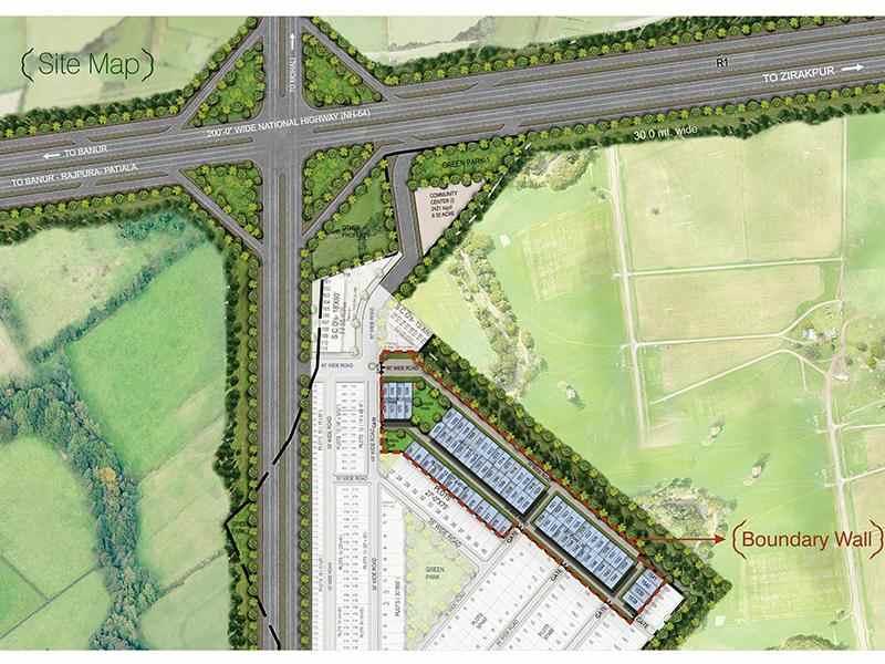 Chandigarh Royale City Master Plan Zirakpur, Chandigarh