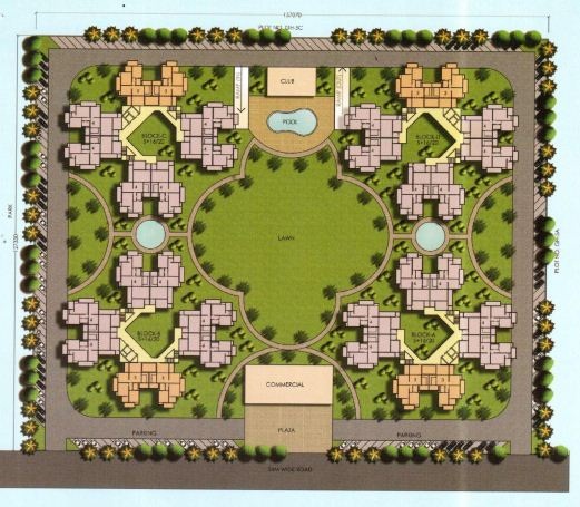 Rudra Kbnows Apartments Master Plan