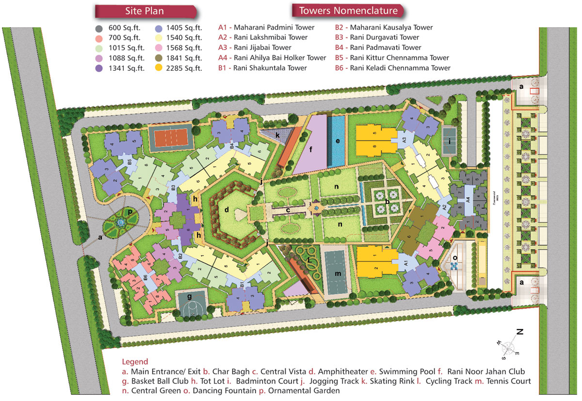 Rudra Palace Heights Master Plan