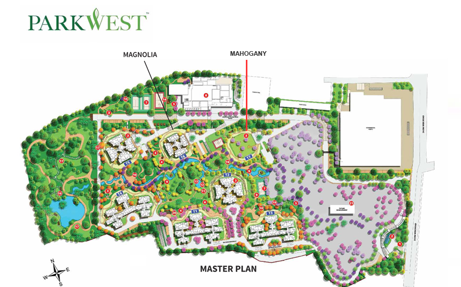 Shapoorji Pallonji Parkwest Master Plan