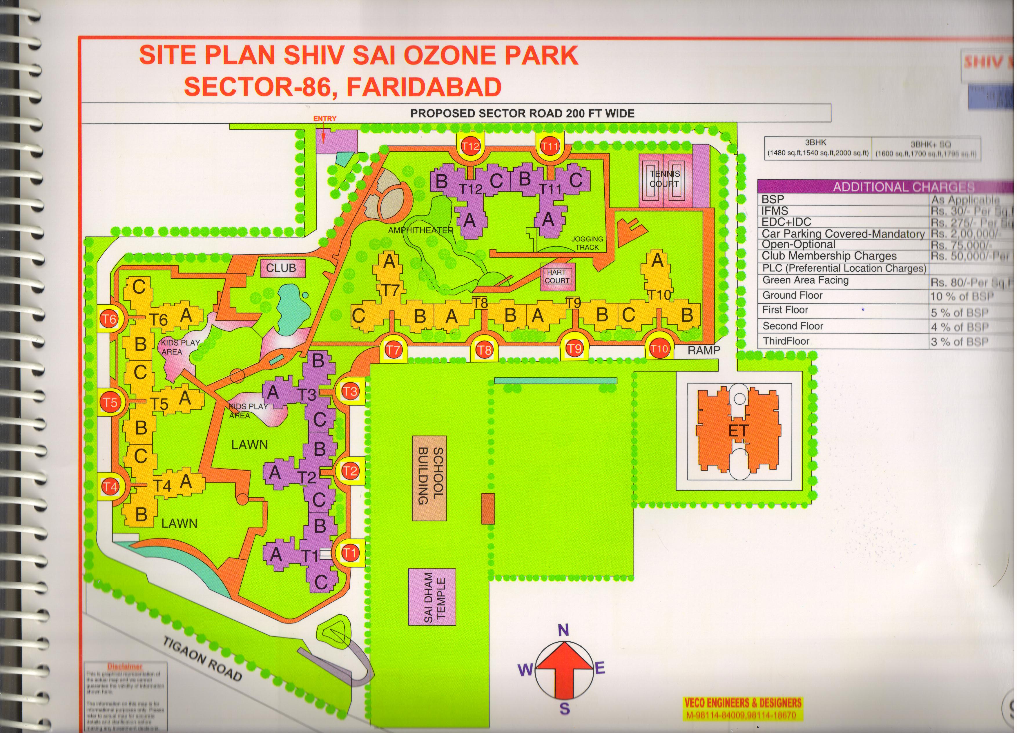 Shiv Sai Ozone Park Master Plan