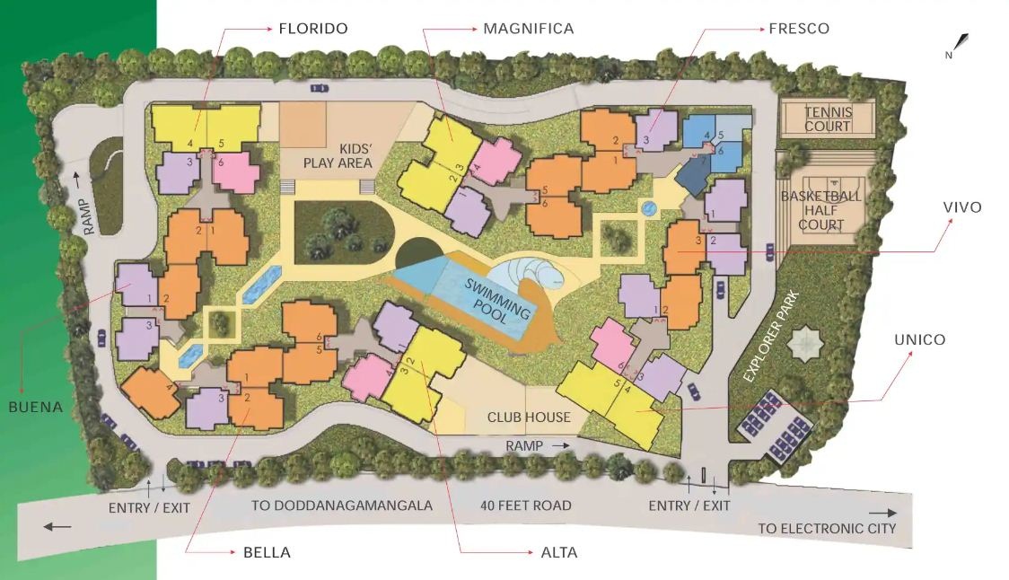Sjr Fiesta Homes Master Plan