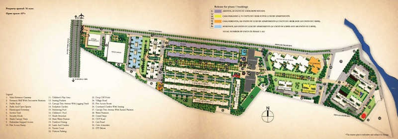 Sobha City Casa Serenita Master Plan