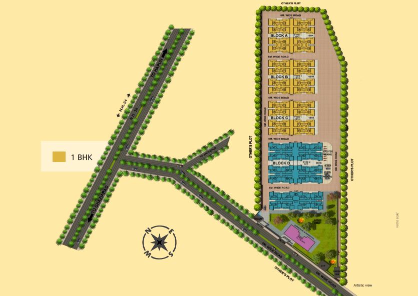 Stellar Upvan Master Plan NH 24, Ghaziabad