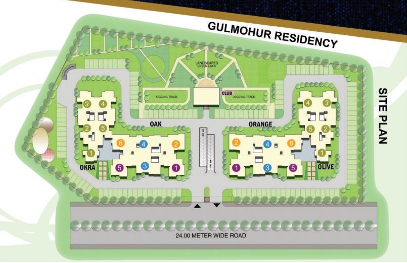 Svp Gulmohur Residency Master Plan