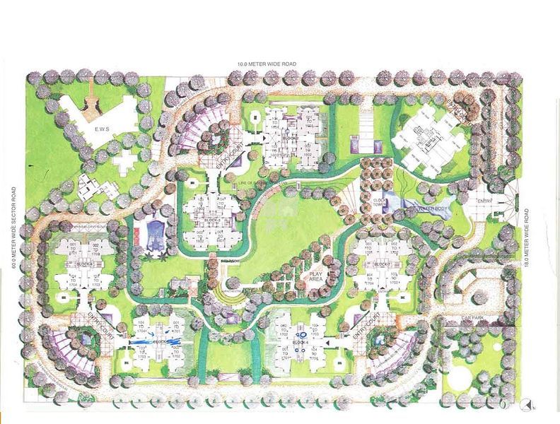 Unitech The Palms Master Plan Sector 41 , Gurgaon