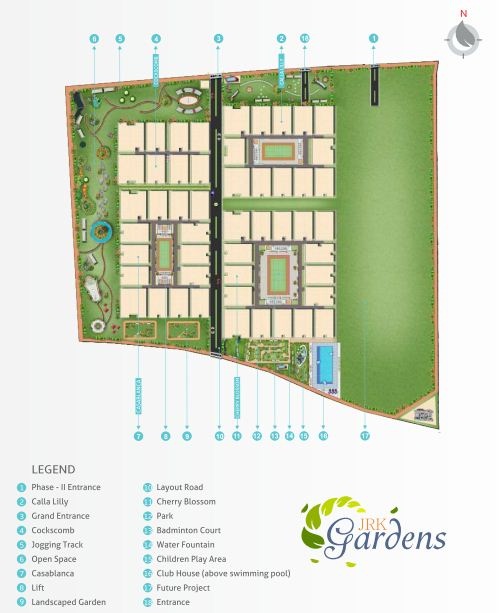 Virani Jrk Gardens Master Plan
