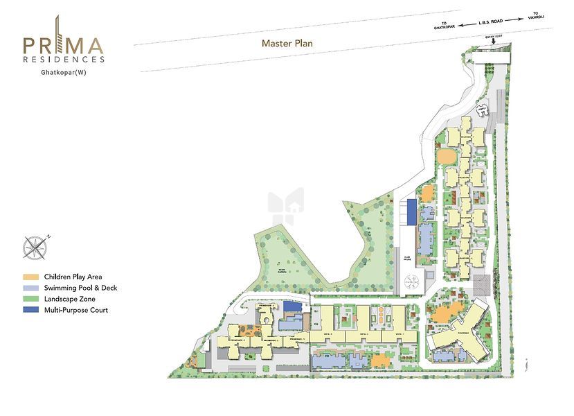 Wadhwa Prima Residences Master Plan