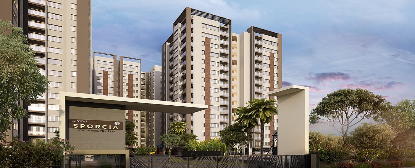 Arvind Sporcia at Hebbal, Bangalore by Arvind Smartspaces