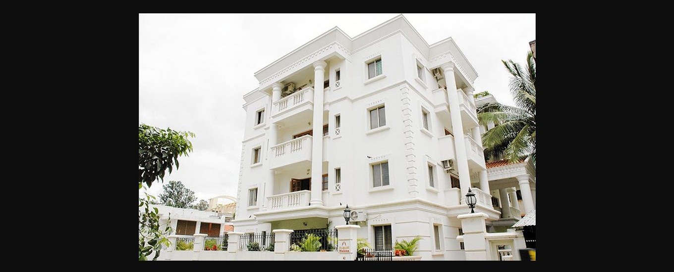 August Mansion Location Map Richmond Town, Bangalore