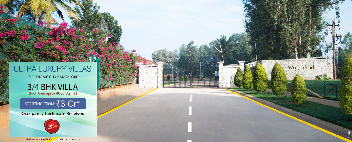 Waterford Estate at Electronic City, Bangalore by Glenloch Properties