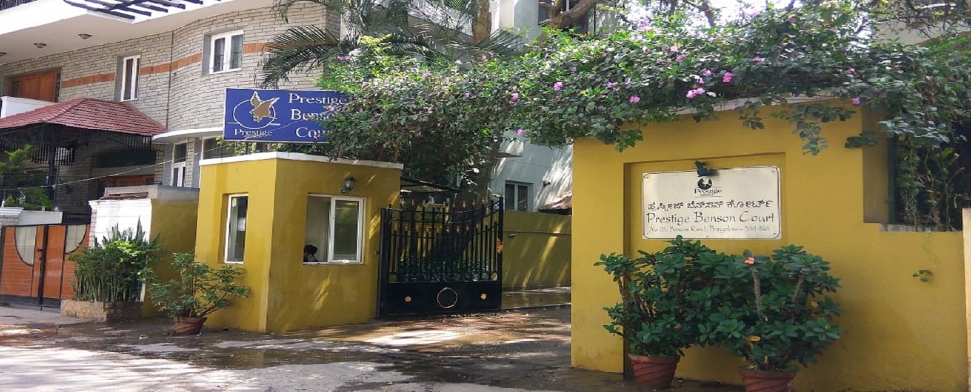 Prestige Benson Court Floor Plans Benson Town, Bangalore